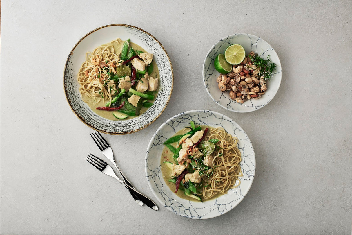 Coupe Bowl - 182Mm, Kintsugi Pearl Grey: Pack of 12