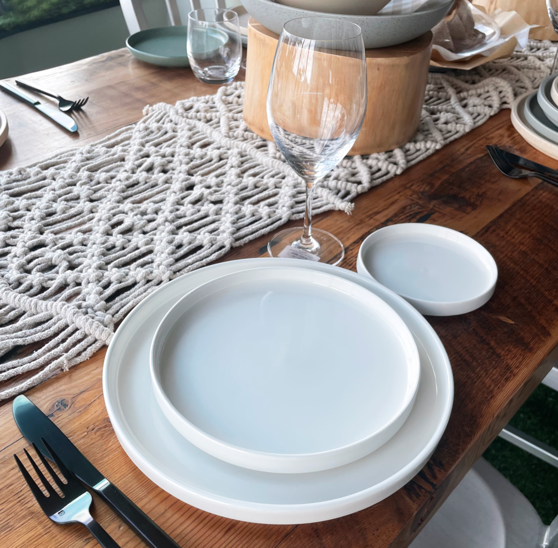 Low Plate - 260Mm, Stackable: Pack of 6