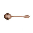 Soup Spoon - Soho Rose from tablekraft. made out of Stainless Steel and sold in boxes of 12. Hospitality quality at wholesale price with The Flying Fork!