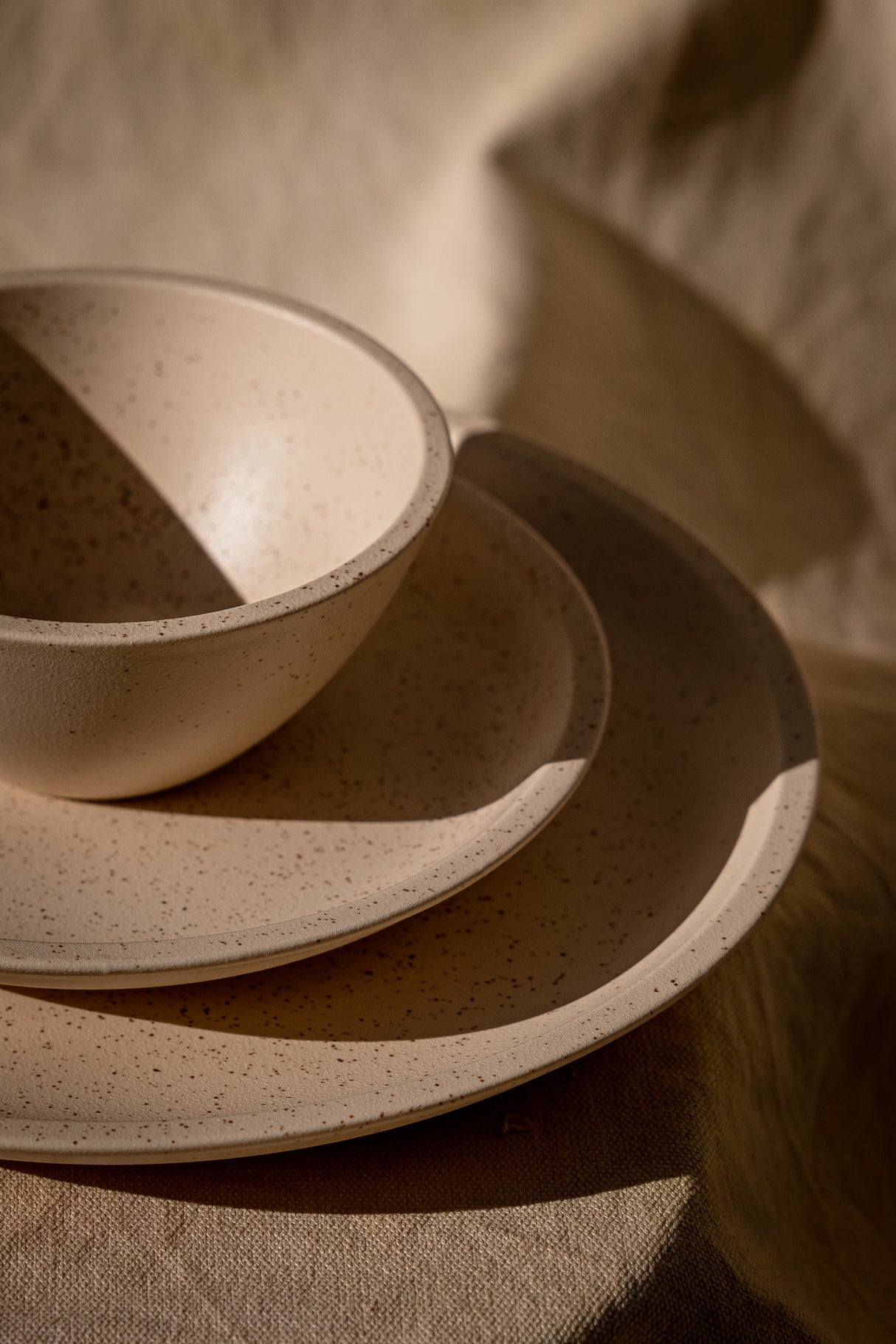 Round Plate 173Mm, Clay: Pack of 6