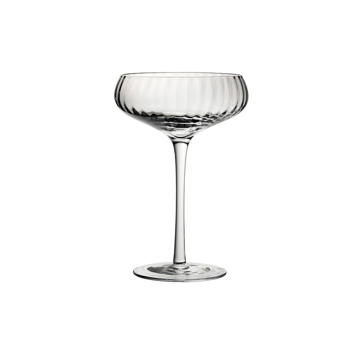 Cocktail Coupe - 260Ml, Society from Utopia. Textured Glass, made out of Glass and sold in boxes of 24. Hospitality quality at wholesale price with The Flying Fork!