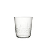 Retro inspired whiskey tumbler from Utopia, laser cut across different line, diamond or more intricate vintage patterns. Sturdy and dishwasher safe, ideal to create a speakeasy or 20 s atmosphere.