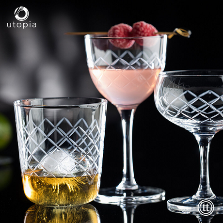 Tumbler - 230ml, Raffles Diamond: Pack of 24