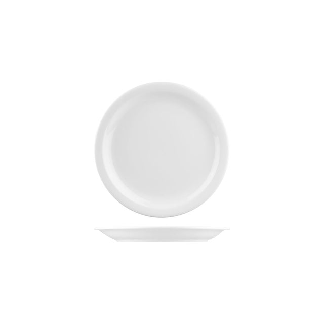 ROUND NARROW RIM PLATE - 250mm, Flinders Collection