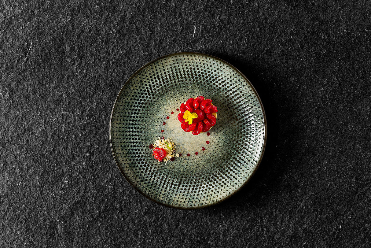 Round Coupe Plate - 210Mm, Lenta Olive: Pack of 12