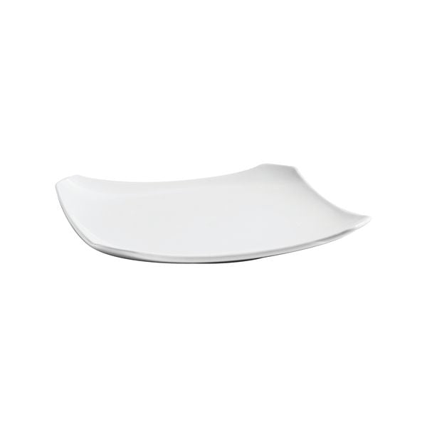 SQUARE COUPE PLATE WITH NOTCHED CORNERS - 285mm, Xtras