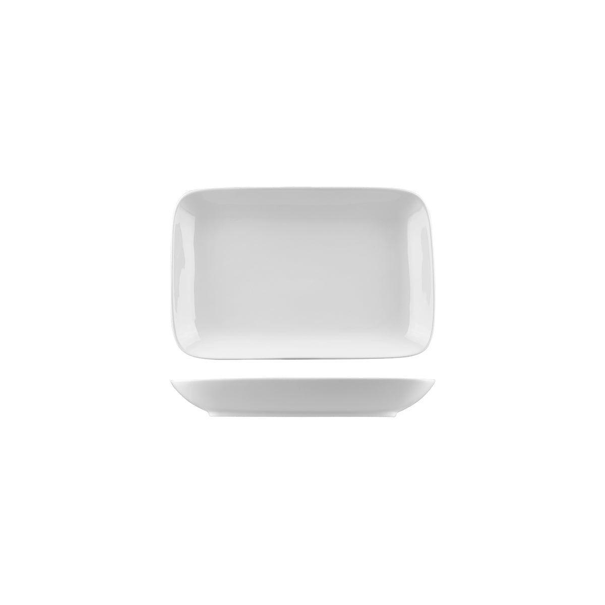 RECTANGULAR COUPE PLATE - 238mm, Xtras