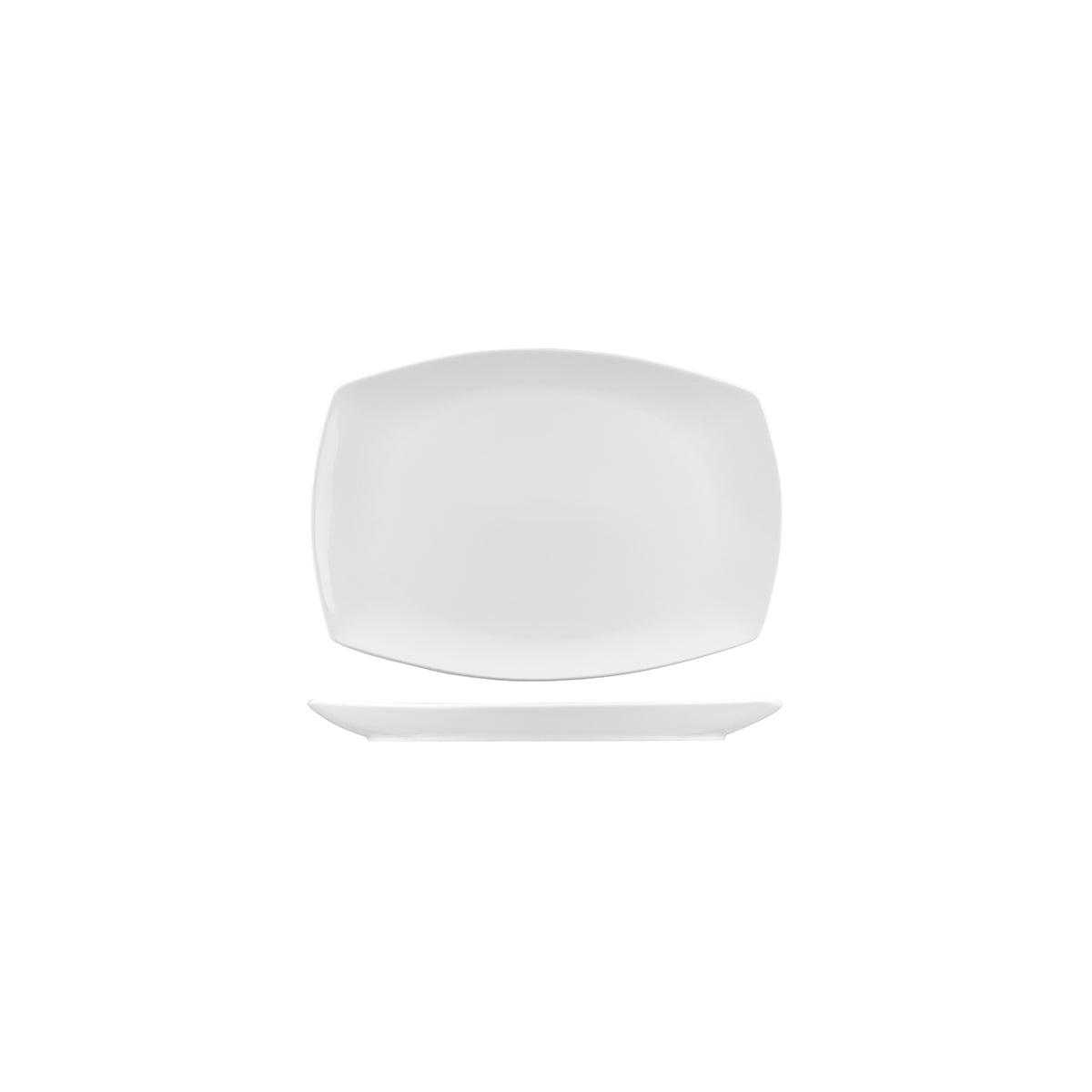 RECTANGULAR COUPE PLATE - 214mm, Xtras
