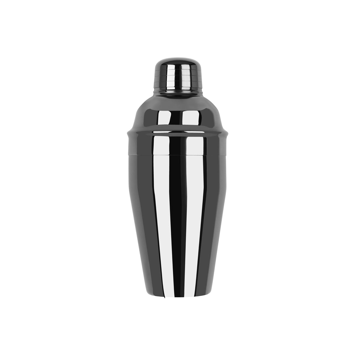 Classic Club Cocktail Shaker - 3Pc, Gun Metal,500Ml from Zanzi. Packed in a gift box and sold in boxes of 1. Hospitality quality at wholesale price with The Flying Fork!
