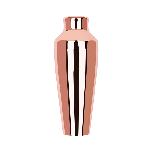 Parisian Cocktail Shaker - 2Pc, Rose Gold, 500Ml from Zanzi. Packed in a gift box and sold in boxes of 1. Hospitality quality at wholesale price with The Flying Fork!