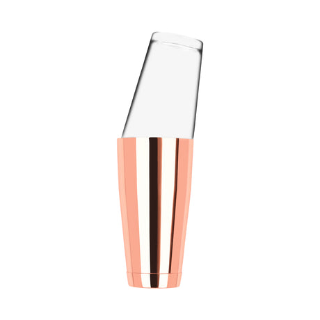 Boston Cocktail Base & Glass - Rose Gold, 700Ml from Zanzi. Packed in a gift box and sold in boxes of 1. Hospitality quality at wholesale price with The Flying Fork!