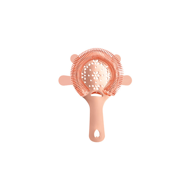 Hawthorn Strainer - Rose Gold from Zanzi. Packed in a gift box and sold in boxes of 1. Hospitality quality at wholesale price with The Flying Fork!