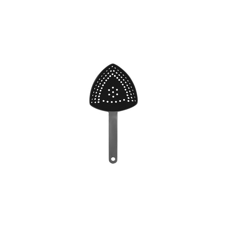 Tri-Julep Strainer - Gun Metal from Zanzi. Packed in a gift box and sold in boxes of 1. Hospitality quality at wholesale price with The Flying Fork!