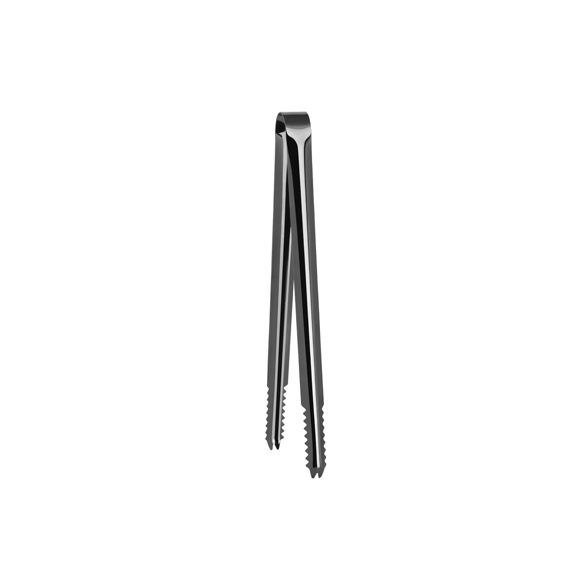 Alligator Teeth Ice Tong - Gun Metal, 245Mm from Zanzi. Packed in a gift box and sold in boxes of 1. Hospitality quality at wholesale price with The Flying Fork!