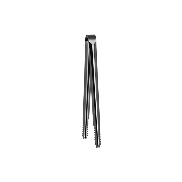 Alligator Teeth Ice Tong - Gun Metal, 245Mm from Zanzi. Packed in a gift box and sold in boxes of 1. Hospitality quality at wholesale price with The Flying Fork!