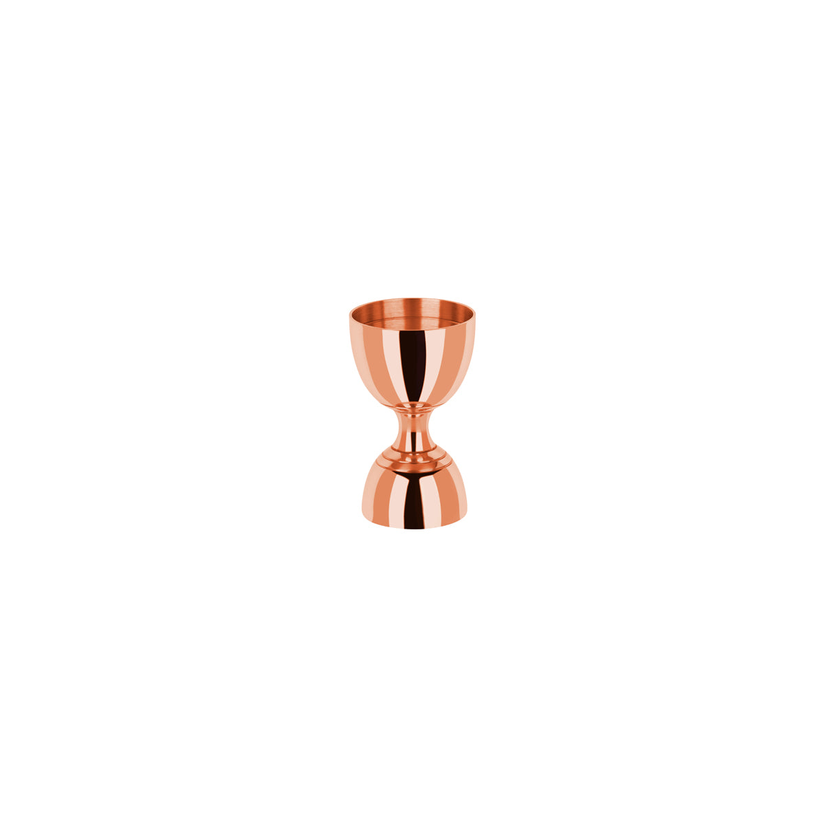 Mixology Jigger - Rose Gold, 30/60Ml from Zanzi. Packed in a gift box and sold in boxes of 1. Hospitality quality at wholesale price with The Flying Fork!