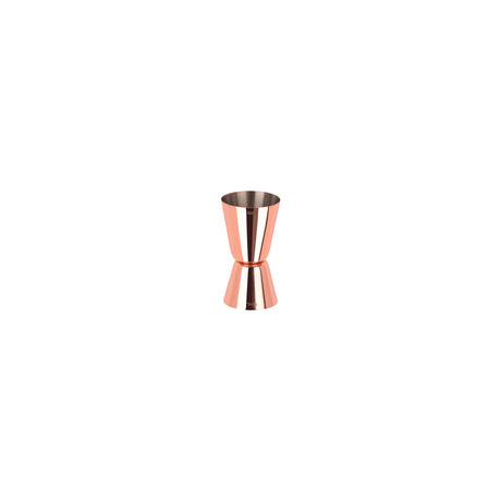 Classic Style Jigger - Rose Gold, 15/30Ml from Zanzi. Packed in a gift box and sold in boxes of 1. Hospitality quality at wholesale price with The Flying Fork!