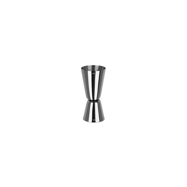 Classic Style Jigger - Gun Metal, 20/50Ml from Zanzi. Packed in a gift box and sold in boxes of 1. Hospitality quality at wholesale price with The Flying Fork!