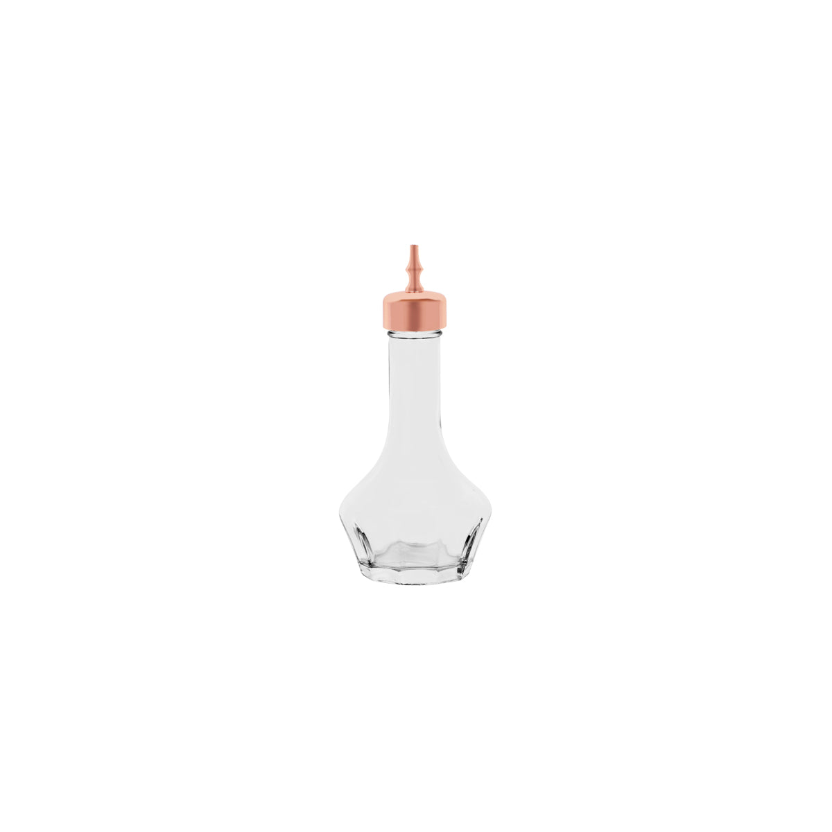 Bitters Bottle - Rose Gold Top, 50Ml from Zanzi. Packed in a gift box and sold in boxes of 1. Hospitality quality at wholesale price with The Flying Fork!