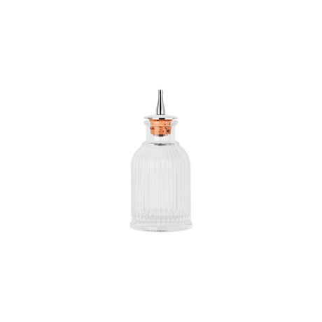 Line Bitters Bottle Glass - 90Ml from Zanzi. Packed in a gift box and sold in boxes of 1. Hospitality quality at wholesale price with The Flying Fork!