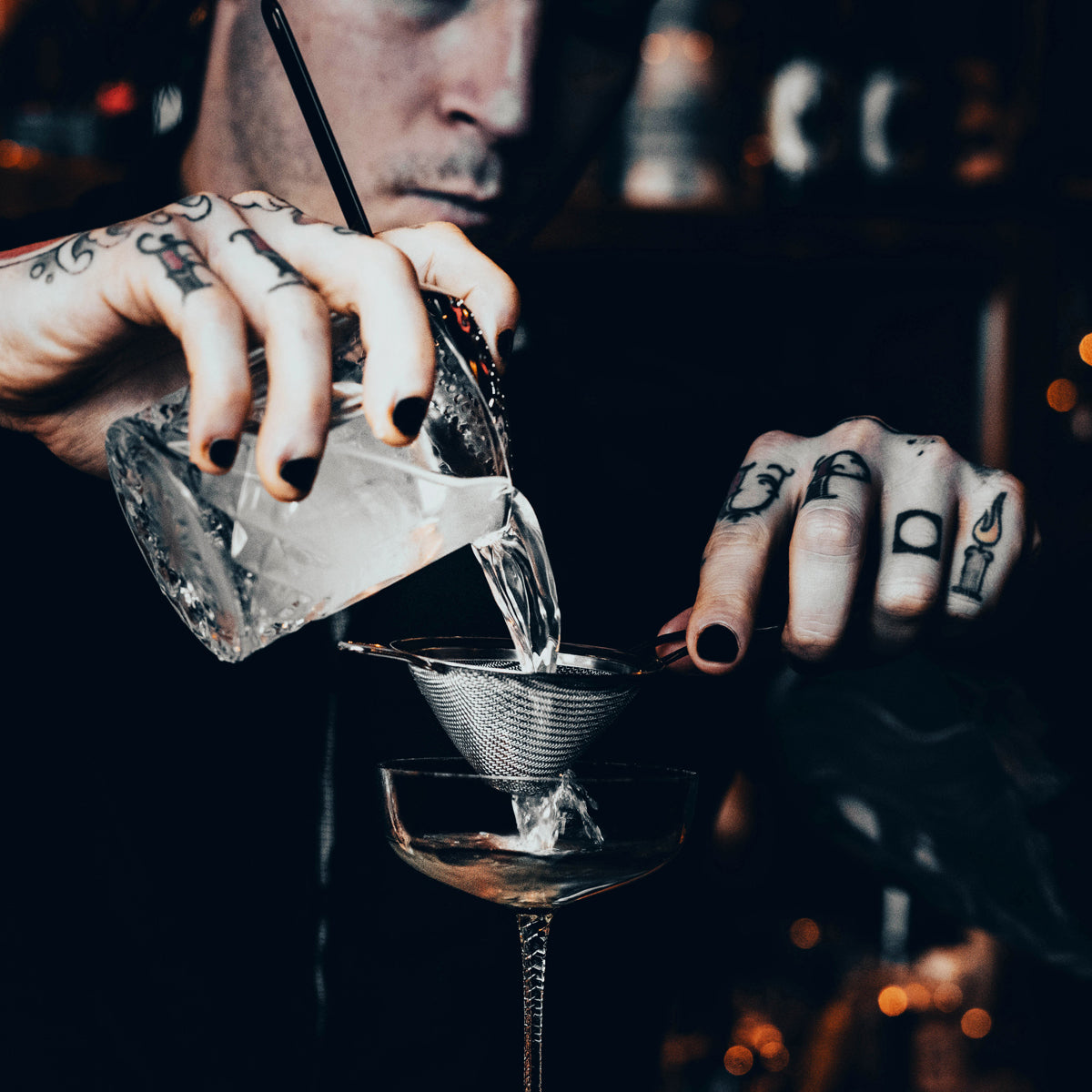 Club Julep Strainer - Gun Metal