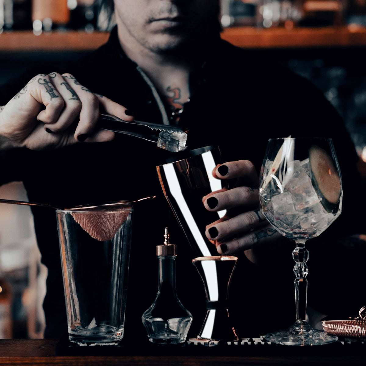 Cocktail Set - Rose Gold, 5 Piece