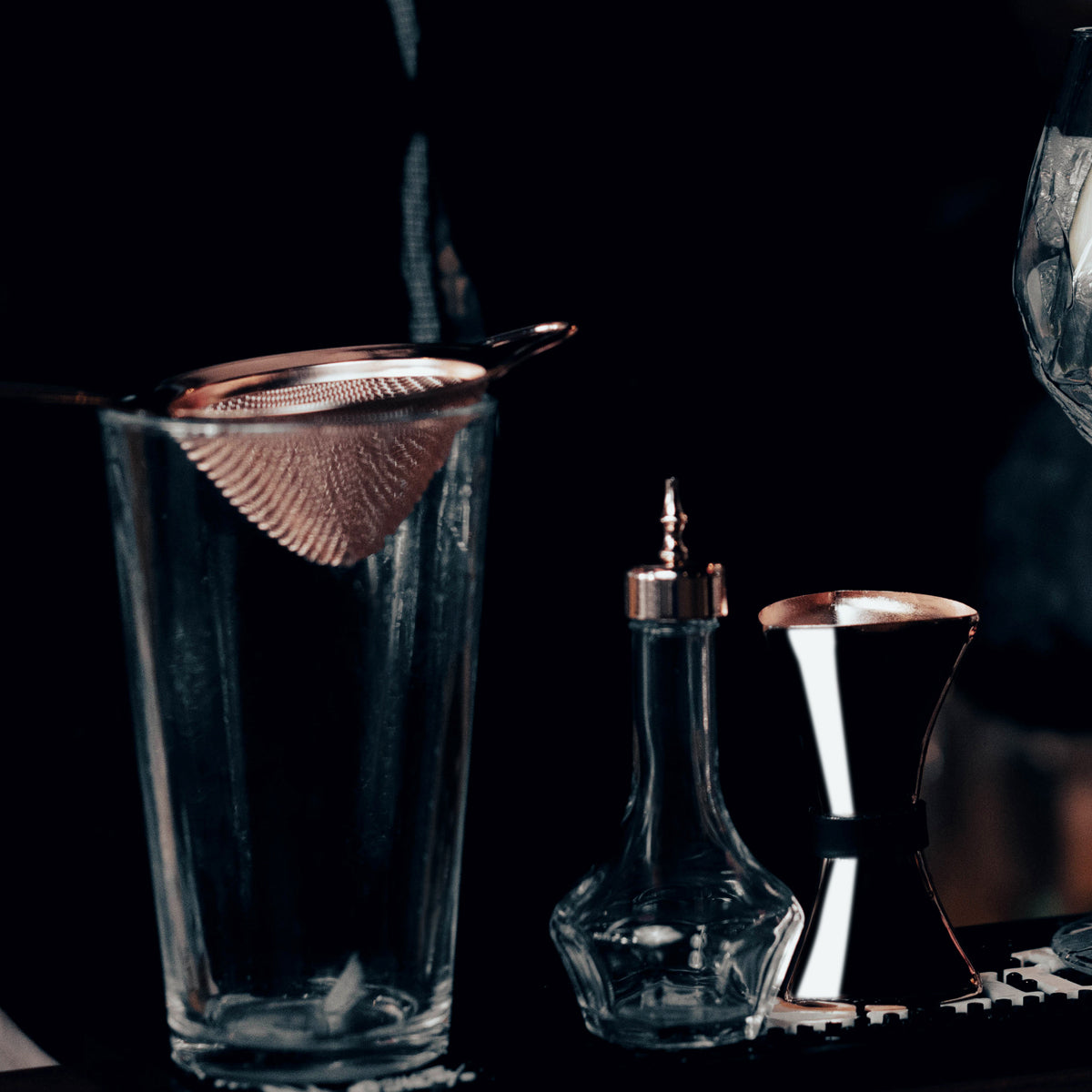 Bitters Bottle - Rose Gold Top, 50Ml: Pack of 1