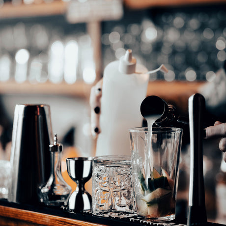 Alligator Teeth Ice Tong - Gun Metal, Black, 180Mm