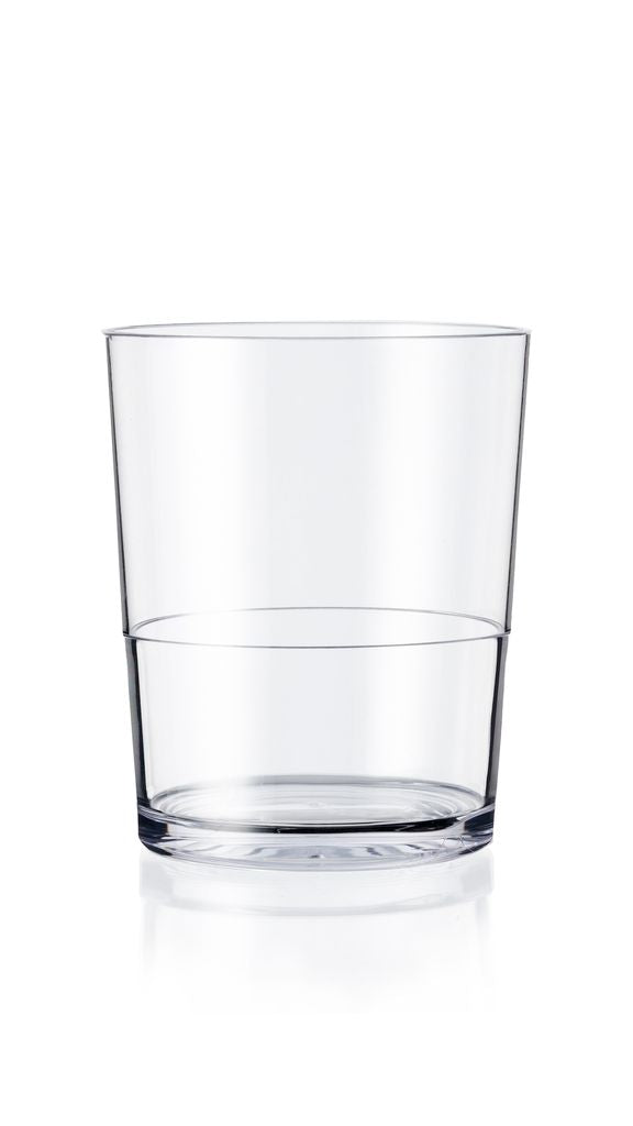Palm Unbreakable Whiskey - 400ml from Palm Products. made out of Tritan - BPA Free and sold in boxes of 4. Hospitality quality at wholesale price with The Flying Fork!