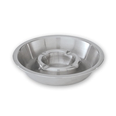 Ashtray - S-S, Double Well, 160mm from TheFlyingFork. Sold in boxes of 1. Hospitality quality at wholesale price with The Flying Fork!