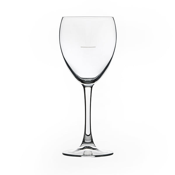 Atlas Goblet With Pour Line - 310ml from Crown Glassware. Sold in boxes of 24. Hospitality quality at wholesale price with The Flying Fork!