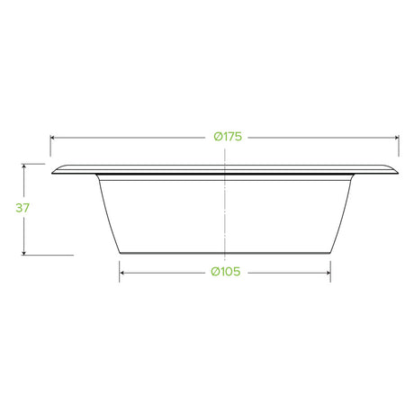 470ml Bowl - White - Carton of 1,000 units