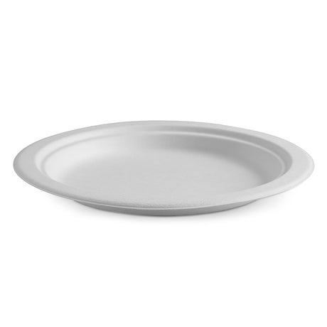 23cm Round Plate - White - Carton of 500 units