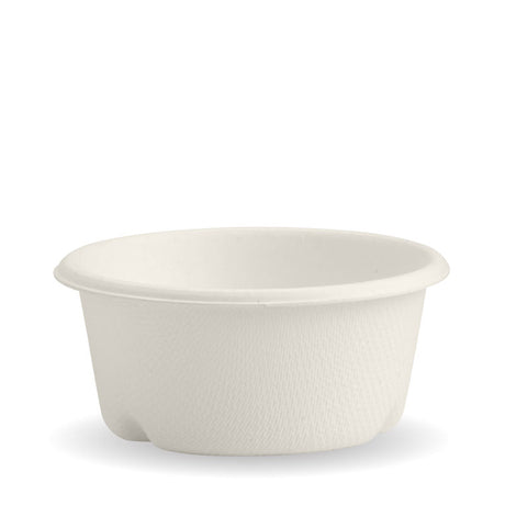 Sugarcane Sauce Cup - White, 60ml (Box of 1000) from BioPak. Compostable, made out of Sugarcane and sold in boxes of 1. Hospitality quality at wholesale price with The Flying Fork!
