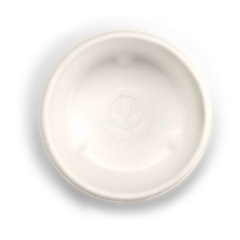 60ml sugarcane sauce cup - white - Carton of 1000 units