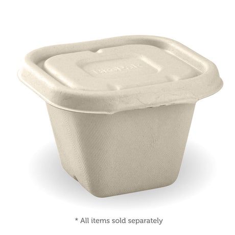 630ml base - 130x130x90mm - natural - Carton of 600 units