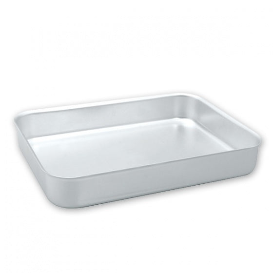 Baking-Roast Pan - Alum., 368 x 267 x 70mm from TheFlyingFork. Sold in boxes of 1. Hospitality quality at wholesale price with The Flying Fork!