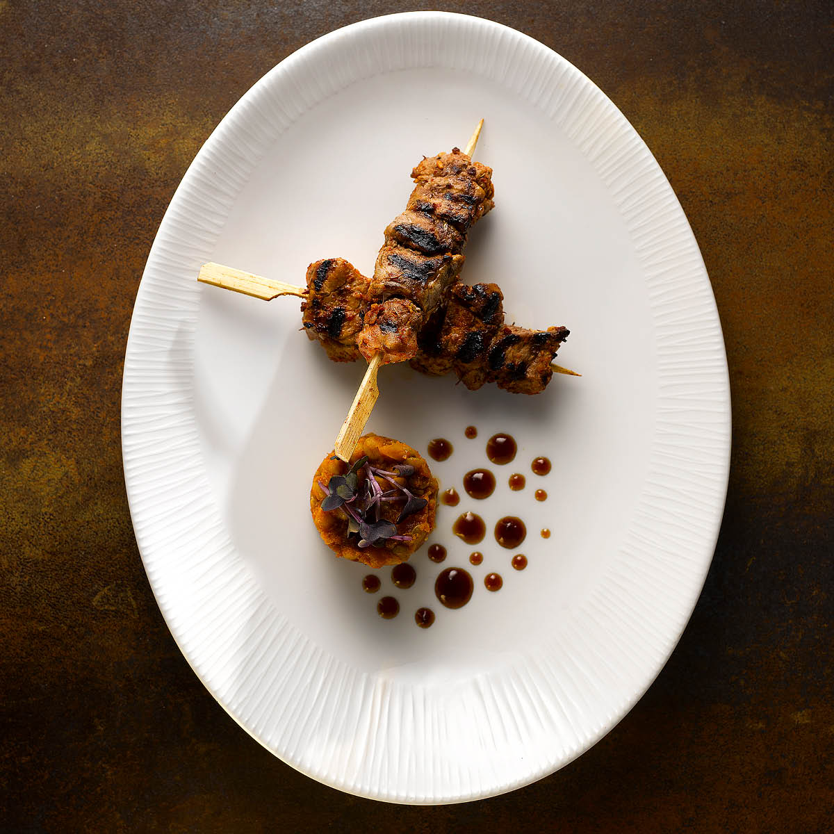 Oval Plate - 250 x 194mm, Bamboo Orb: Pack of 12