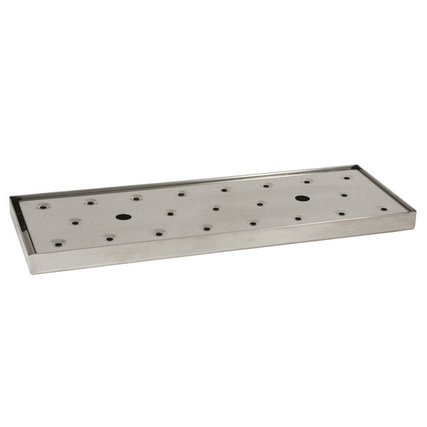 Bar Drip Tray - S-S, 557 x 182 x 27mm from TheFlyingFork. Sold in boxes of 1. Hospitality quality at wholesale price with The Flying Fork!