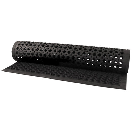 Rubber Mat - Black, 1550 x 930mm from TheFlyingFork. Sold in boxes of 1. Hospitality quality at wholesale price with The Flying Fork!