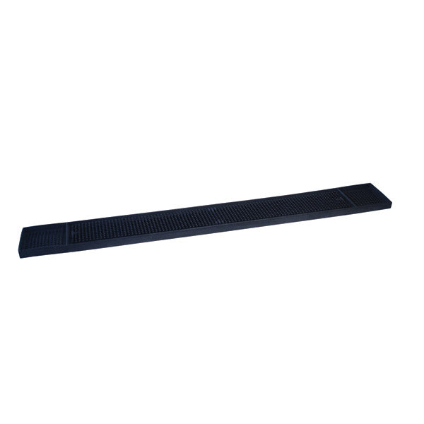 Bar Mat-Runner - Black, 610 x 83mm from TheFlyingFork. Sold in boxes of 1. Hospitality quality at wholesale price with The Flying Fork!