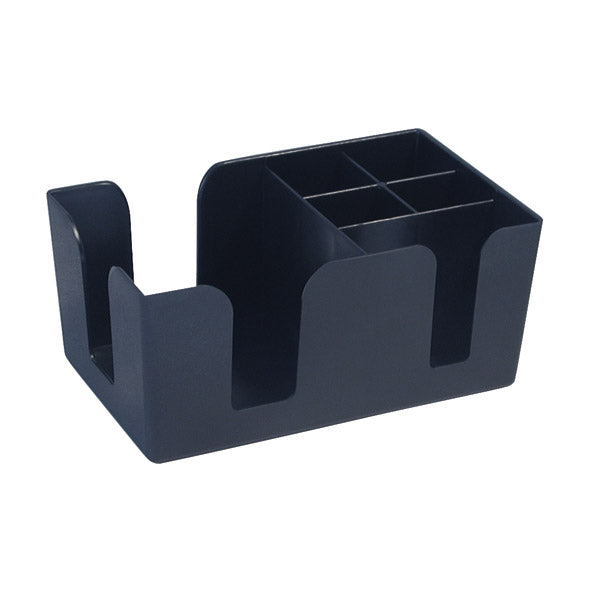 Bar Organiser - Plastic, 6 Comp. from TheFlyingFork. Sold in boxes of 1. Hospitality quality at wholesale price with The Flying Fork!
