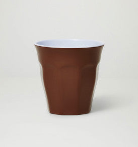 Barel Brown Tumbler - 260ml from Barel. made out of Melamine and sold in boxes of 6. Hospitality quality at wholesale price with The Flying Fork!