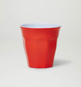 Barel Red Tumbler from Barel. made out of Melamine and sold in boxes of 6. Hospitality quality at wholesale price with The Flying Fork!