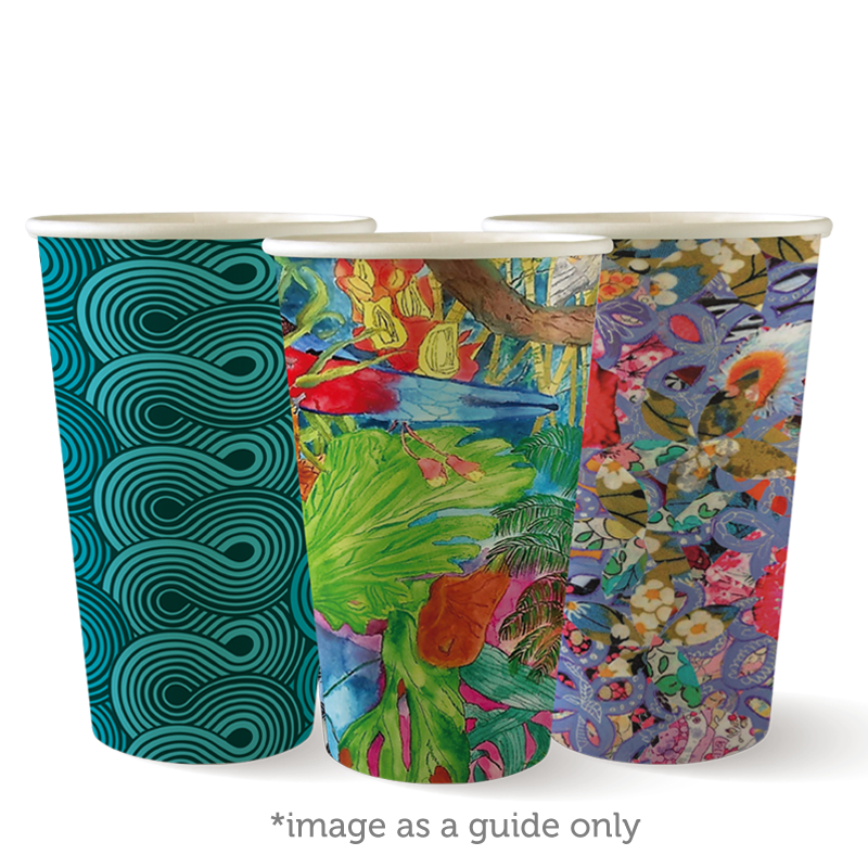 510ml (16oz) cup (fits large lids) - art series - Carton of 1000 units