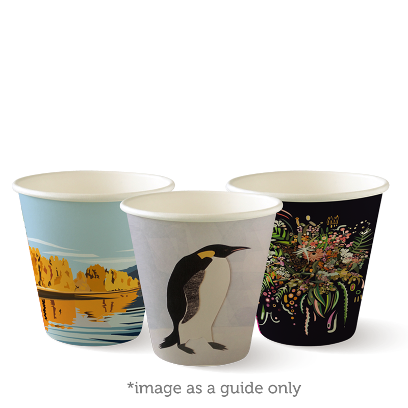 280ml (8oz) (90mm) cup (fits large lids) - Art series - Carton of 1,000 units