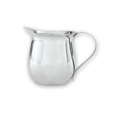 Bell Shape Creamer - 18-8, 225ml from TheFlyingFork. made out of Stainless Steel and sold in boxes of 1. Hospitality quality at wholesale price with The Flying Fork!