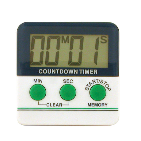 Big Digital Time - 99 Minutes 59 Seconds from CaterChef. Sold in boxes of 1. Hospitality quality at wholesale price with The Flying Fork!