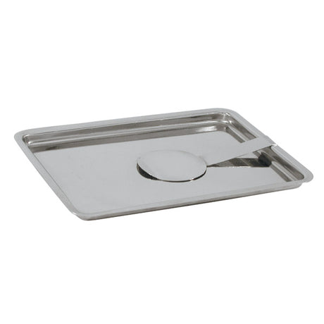 Bill Tray - S-S, W-Spring, 180 x 135mm from TheFlyingFork. Sold in boxes of 1. Hospitality quality at wholesale price with The Flying Fork!