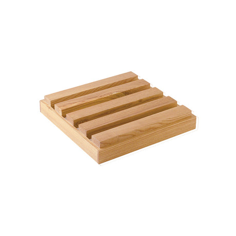 Box - 325 x 325 x 60mm Ash Wood from Athena. made out of Wood and sold in boxes of 2. Hospitality quality at wholesale price with The Flying Fork!